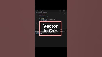 Using Vectors in C++ | Simple Example for Beginners  #programming #shorts
