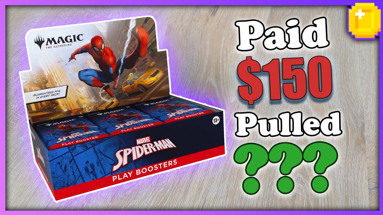 Let's Pull At Least $150 | (Spider Man Play Booster Box) Let's Pull At Least $150 | (Spider Man Play Booster Box)
