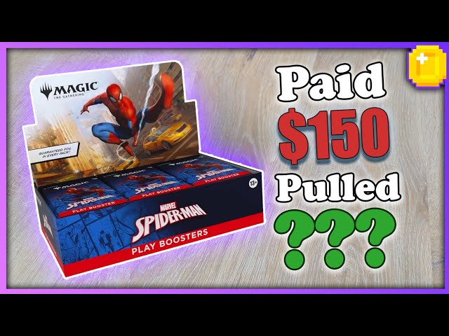 spider man mtg play booster box msrp Magic: The Gathering | Marvel's Spider-Man %20A%20full%20display%20of%20Play%20Boosters%20supports%20a%20Draft%20event%20with%20extra%20left%20over%20to%20maximize%20the%20fun%20for%20everyone You Have $100 for MTG