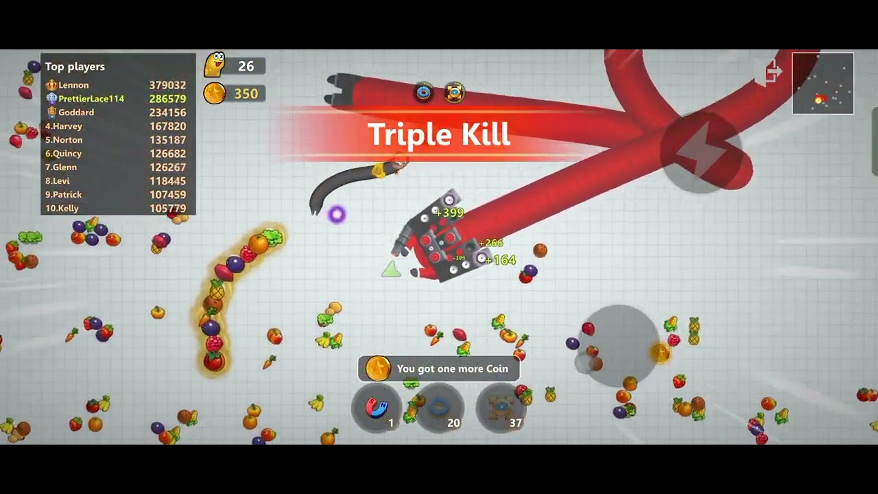 Worms zone unlimited kill worms zone magic game play snake game saamp wala game #gaming 