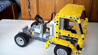 896gerards tutorials 02 | Building a simple Lego Technic Truck with the earlier built car chassis