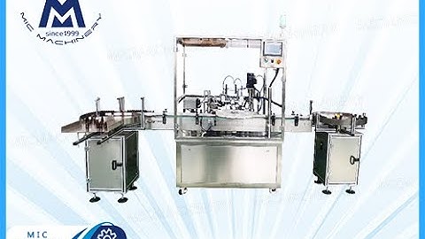 essential oil bottle filling machine: how does the machine fill essential oil into the bottle.
