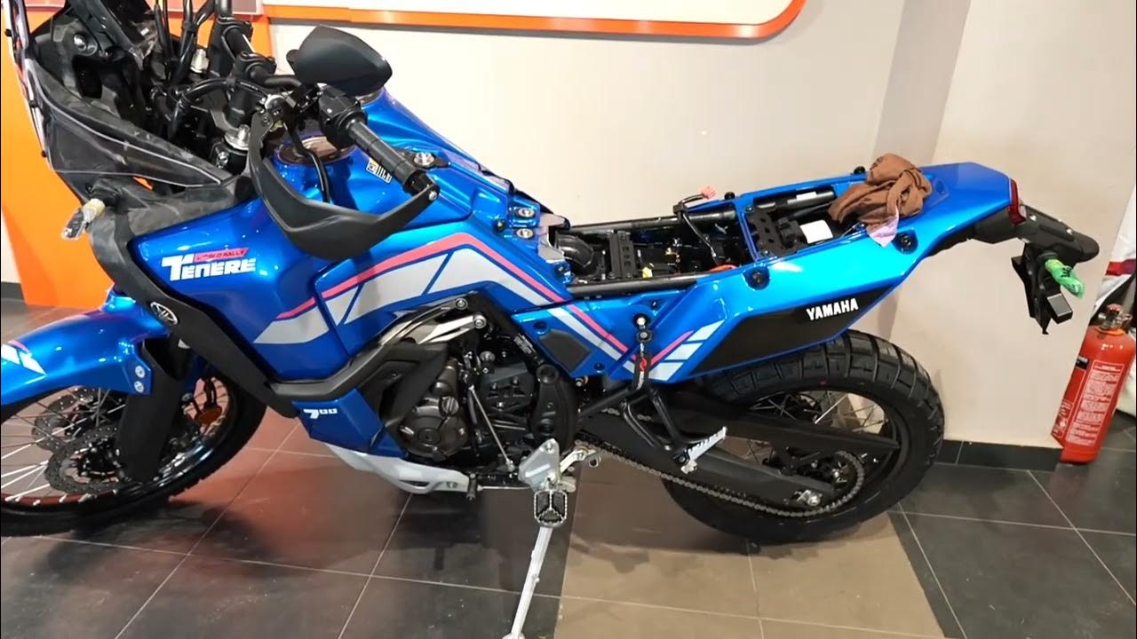 Battery location in YAMAHA TENERE WORLD RALLY 700