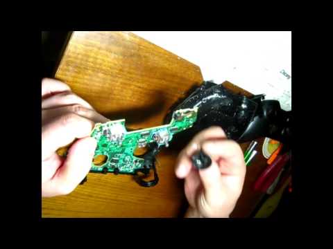 разбираем геймпад xbox ONE , замена стиков и 3D датчиков ...