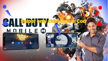 Sniper only challenge in cod - Call of duty mobile gameplay
