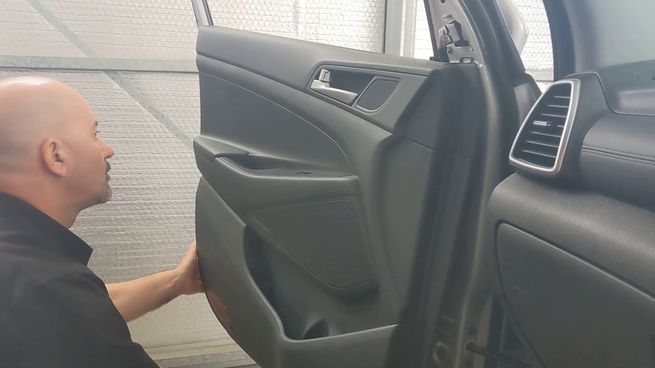 2020 Hyundai Tucson Front Door Trim Removal YouTube