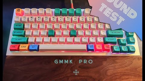 GMMK Pro + C3 Tangerines