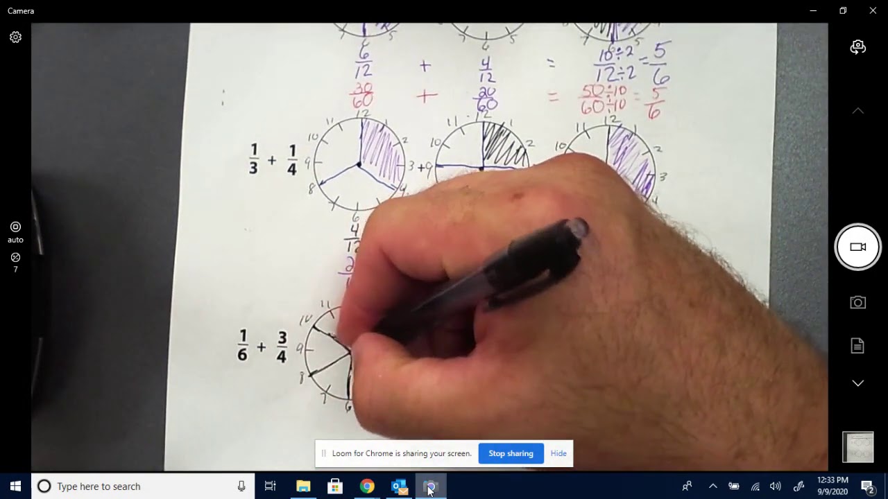 Unit 2 Module 1 Session 3 Clock Fractions - YouTube