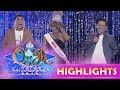 Its showtime miss q and a brenda mage shows nervousness while aiming for her 5th crown
