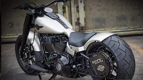 Customized Harley Davidson ▪ Ricks FAT BOY 260 Milwaukee 8