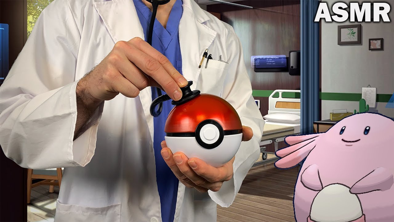 [ASMR] 🧑‍⚕️Pokémon Center Roleplay🧑‍⚕️| Male Doctor Roleplay - YouTube