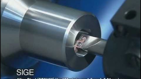 Kyocera SIGE Internal Grooving