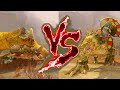 Toad dragon vs feral dread saurian total war warhammer 3