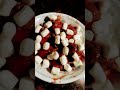 Chocolate covered strawberries with marshmallows