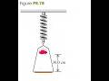 A 0.150-kg frame, when suspended from a coil spring, stretches the spring 0.0400 m. A 0.200-kg lump