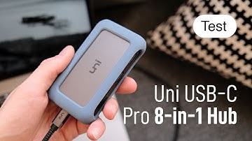 The Ultimate USB-C Dock for your MacBook Pro Workstation — Uni 8-in-1 Pro Hub (Union Pro)