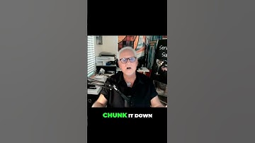 Conquer Overwhelm: Break Down HUGE Tasks Into Small Steps #shorts