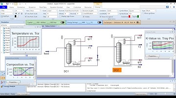 Separation of Benzene, Toluene and o-xylene using Aspen HYSYS|| how to find reflux ratio & stages