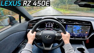 2024 LEXUS RZ450e 313 HP POV TEST DRIVE