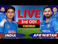 🔴 IND vs AFG Live - 3rd ODI 2026 | Cricket Live Match Today Scores, Commentary, 1st INNINGS