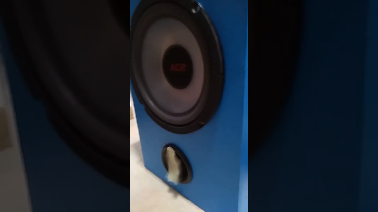 ACR 630 WH bass nya mantep, DIY Box Speaker