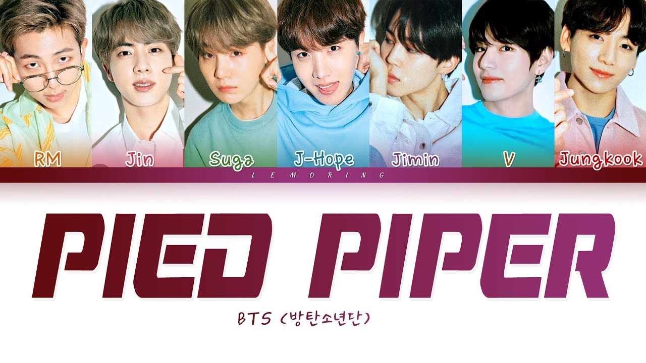 BTS   Pied Piper    Pied Piper Color Coded LyricsHanRomEng