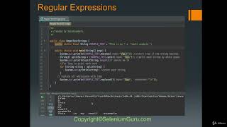 Celebrity JAVA Tutorials - 34 Regular Expressions in Java Profile