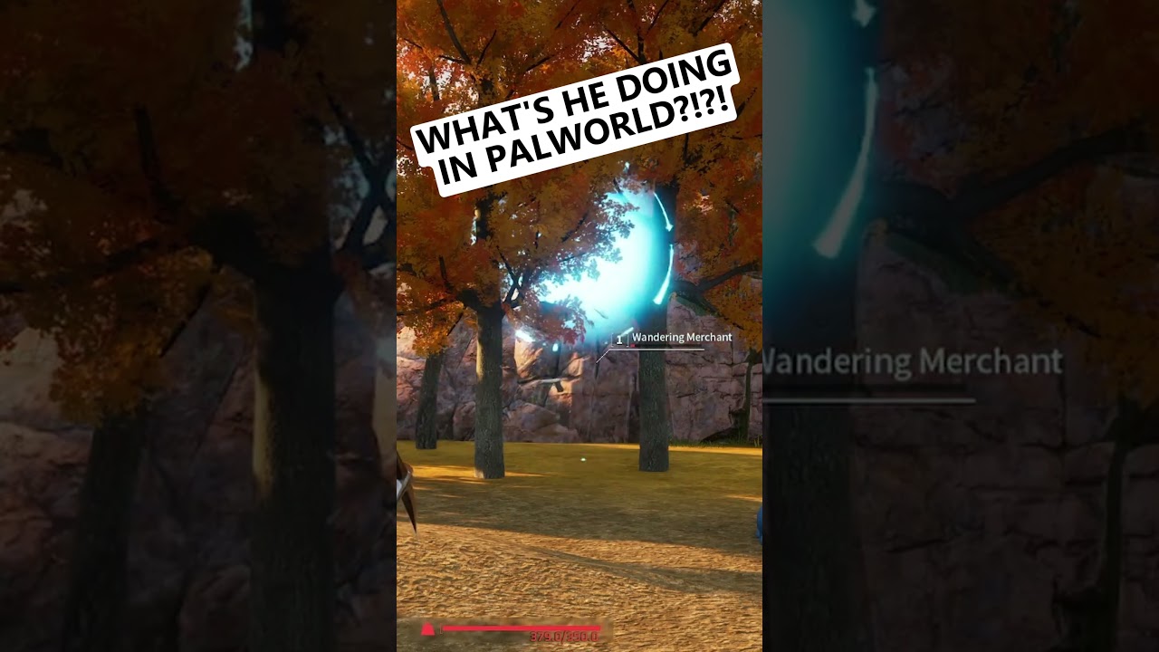 WHAT'S HE DOING IN PALWORLD?!?! #shorts #twitch #gaming #palworld