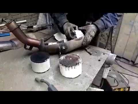 Удаление сажевого фильтра Mercedes s320 | Katalizator auto