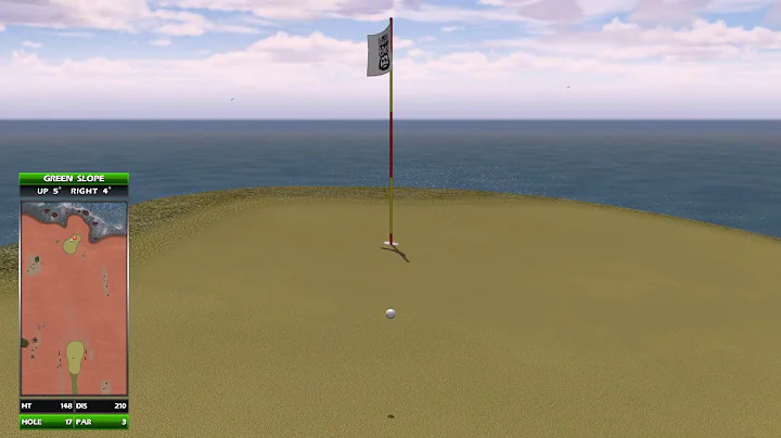 Golden Tee Great Shot on Safari Dunes!