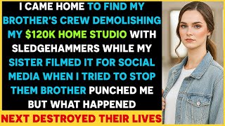 Brother Destroyed My $120K Studio While Sister Filmed - I Ended Both Their Careers Forever