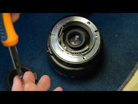 Video: Come Smontare Un Obiettivo Nikon