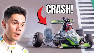 SuperGT CRASHED My F1000 at Silverstone! (Not His Fault)