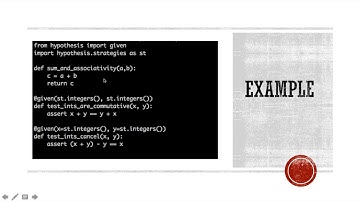 Property Based Testing : Using Hypothesis