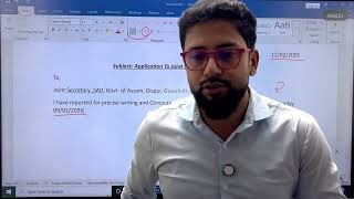 Word Paper 5, Assam Govt Computer Skill Test Demo Paper 2026. #skilltest2026 #assamgovtjobs