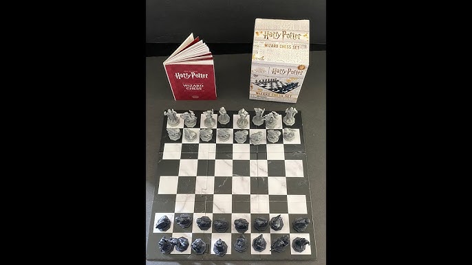 The Noble Collection Harry Potter Wizard Chess Set - 32 Detailed