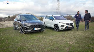 Ford Kuga ST Line X VS. Seat Ateca FR: Se busca al mejor SUV medio | Car and Driver España