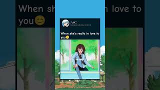 Download Lagu When she's really in love to you😊 #shorts MP3