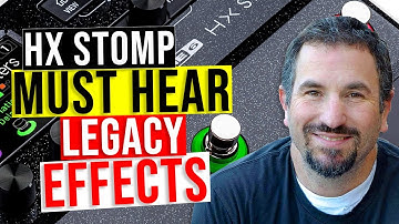 Line 6 HX Stomp Demo - MUST HEAR Legacy Effects