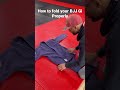 How to Properly fold your BJJ Gi!