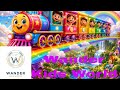 Rainbow Train Adventure Fun Kids Song with Colors And Animals