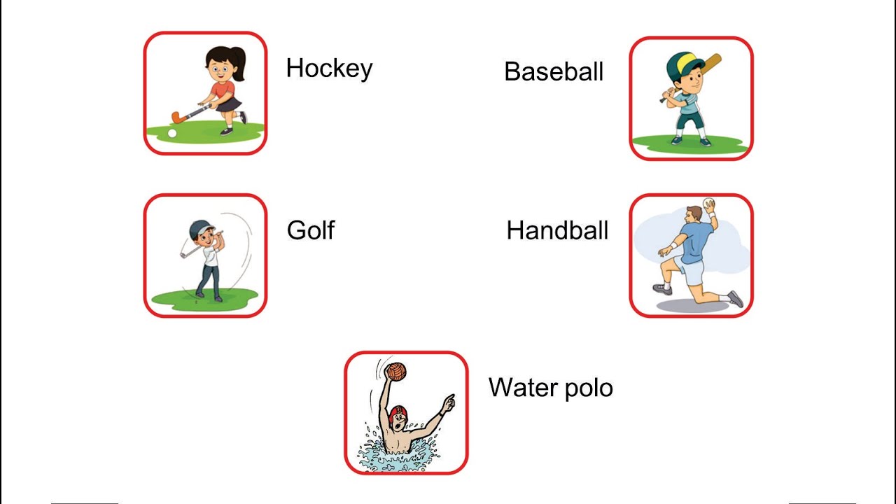 Esportes em inglês com atividades - Inglês Prático
