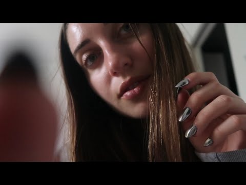 ASMR Tracing Your Face - tingly personal attention