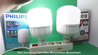 lampu led philips essential 11 watt terbaru