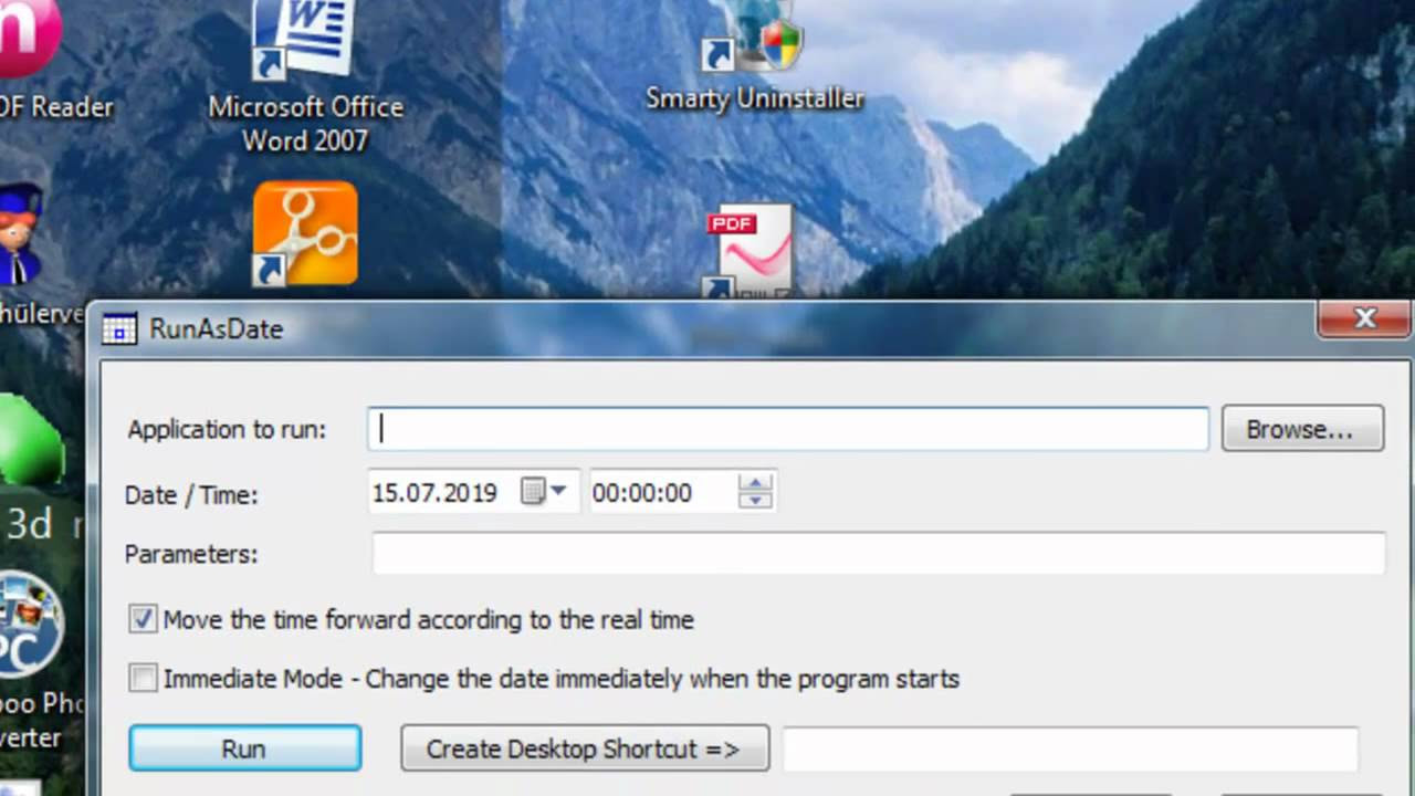 Update New Bei Programmen die Demo-Version verlängern