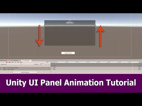 Unity UI Panel Animation Tutorial