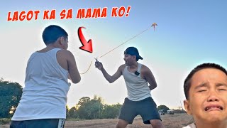 SARANGGOLA PRANK KAY CROW! (NAIYAK PATAKBO)