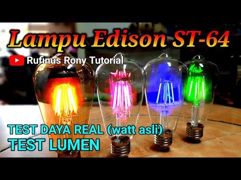 Video: Bolehkah lampu Edison dimalapkan?