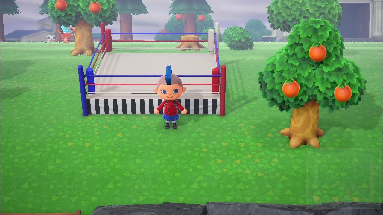 Rolling on the Ring Bed in Animal Crossing New Horizons YouTube