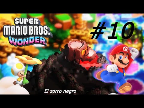 Super mario wonder y El combate contra bowsy silencioso #10
